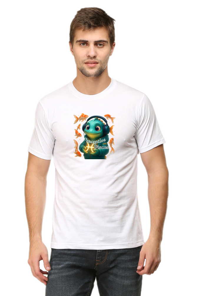 Perceptive Pisces Men's Classic Crew T-Shirt