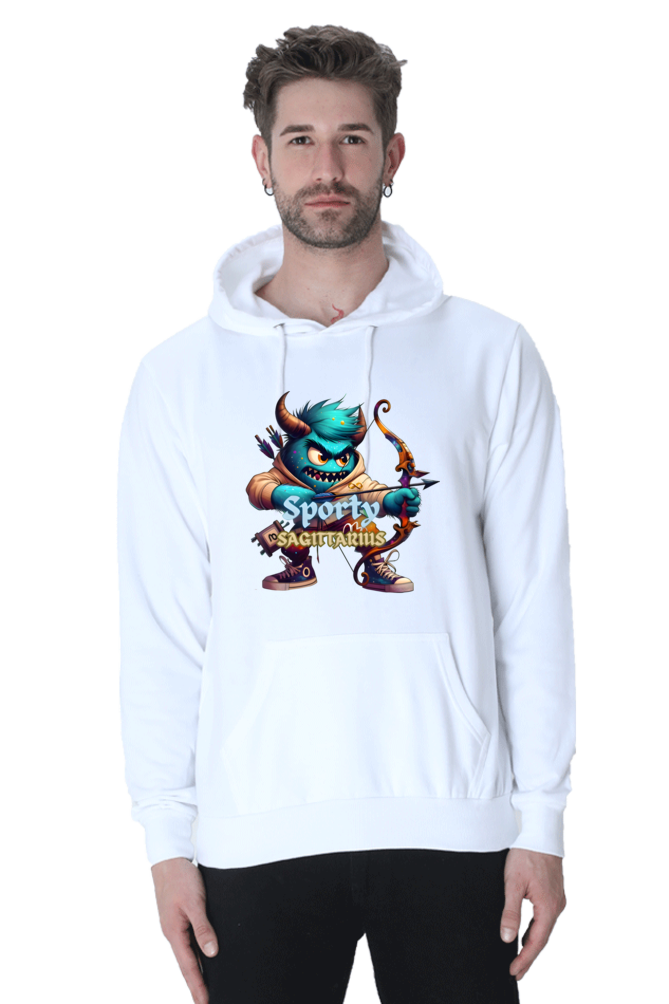 Sporty Sagittarius Men's Hoodie