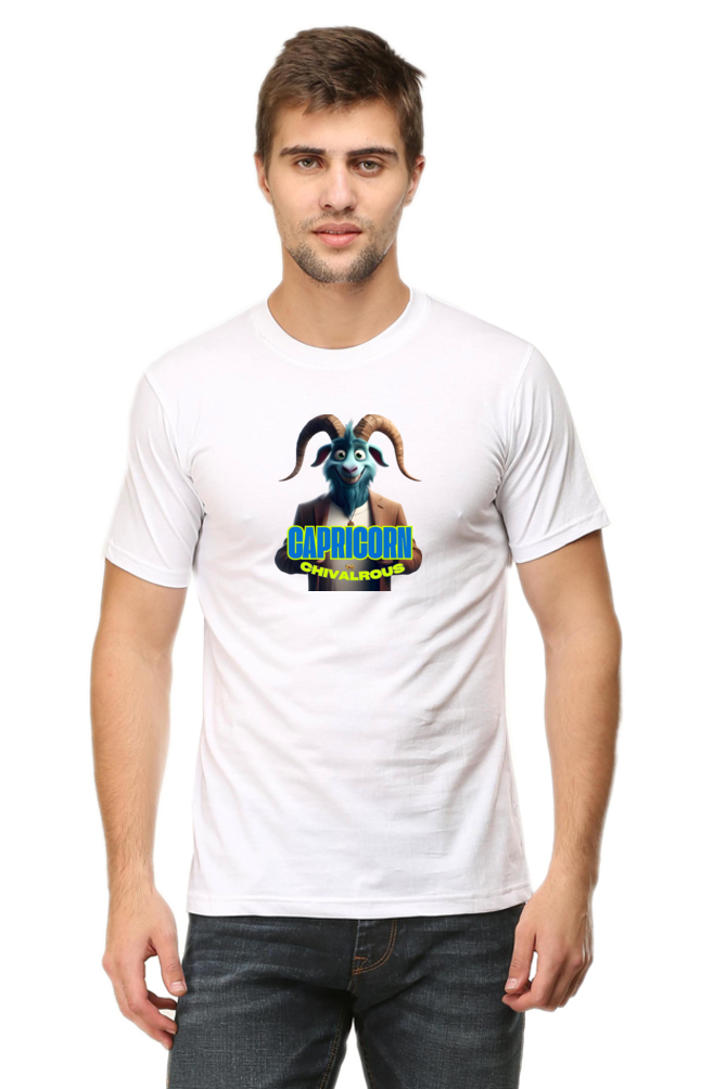 Chivalrous Capricorn Men's Classic Crew T-Shirt