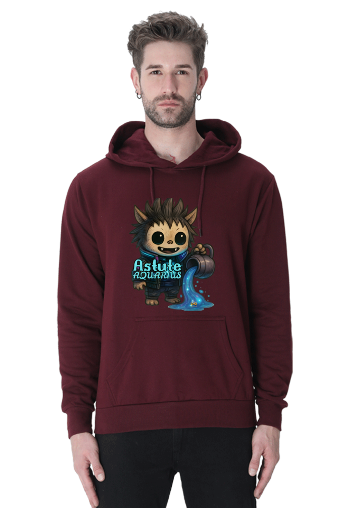 Astute Aquarius Men's Hoodie