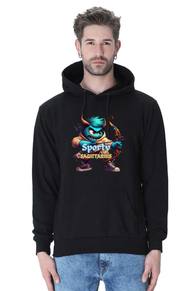 Sporty Sagittarius Men's Hoodie