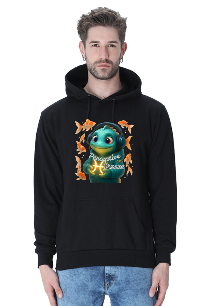 Perceptive Pisces Men's Hoodie