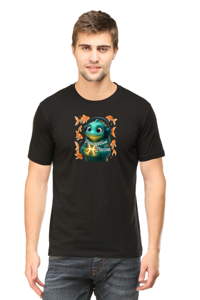 Perceptive Pisces Men's Classic Crew T-Shirt