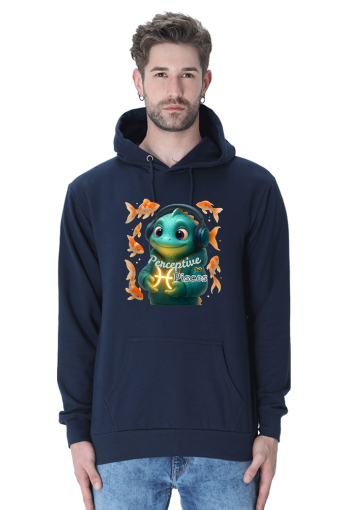Perceptive Pisces Men's Hoodie