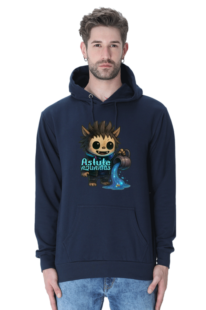Astute Aquarius Men's Hoodie