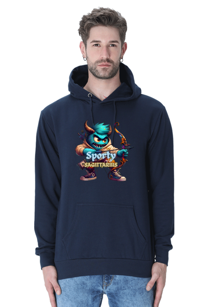 Sporty Sagittarius Men's Hoodie
