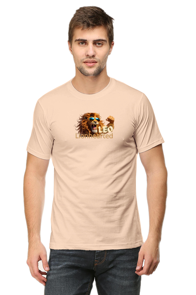 Lionhearted Leo Men's Classic Crew T-Shirt