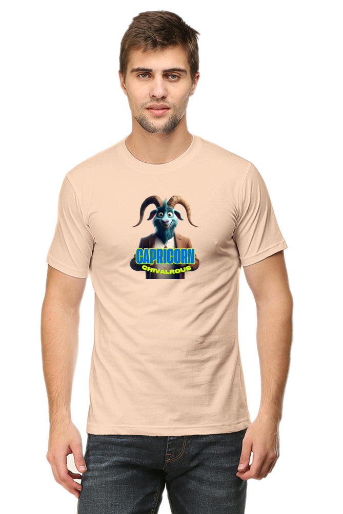 Chivalrous Capricorn Men's Classic Crew T-Shirt