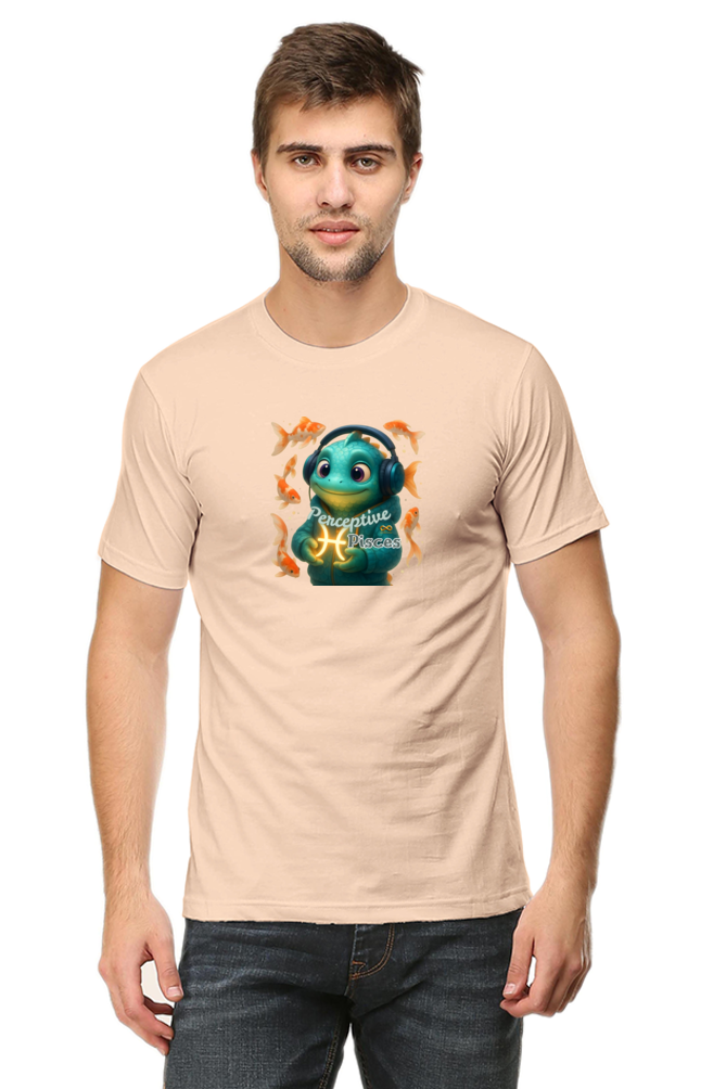 Perceptive Pisces Men's Classic Crew T-Shirt