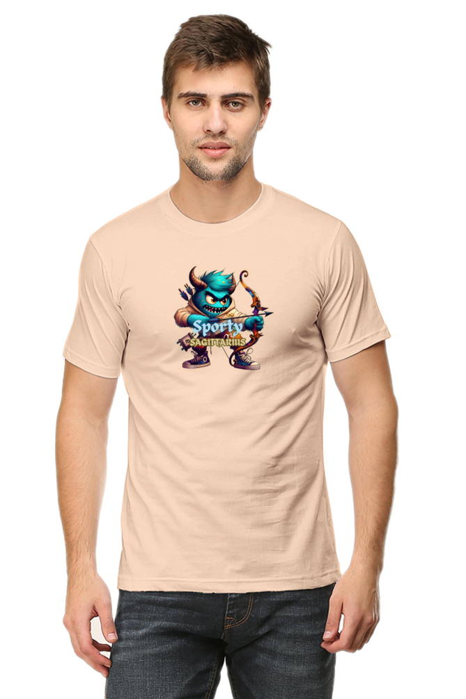Sporty Sagittarius Men's Classic Crew T-Shirt
