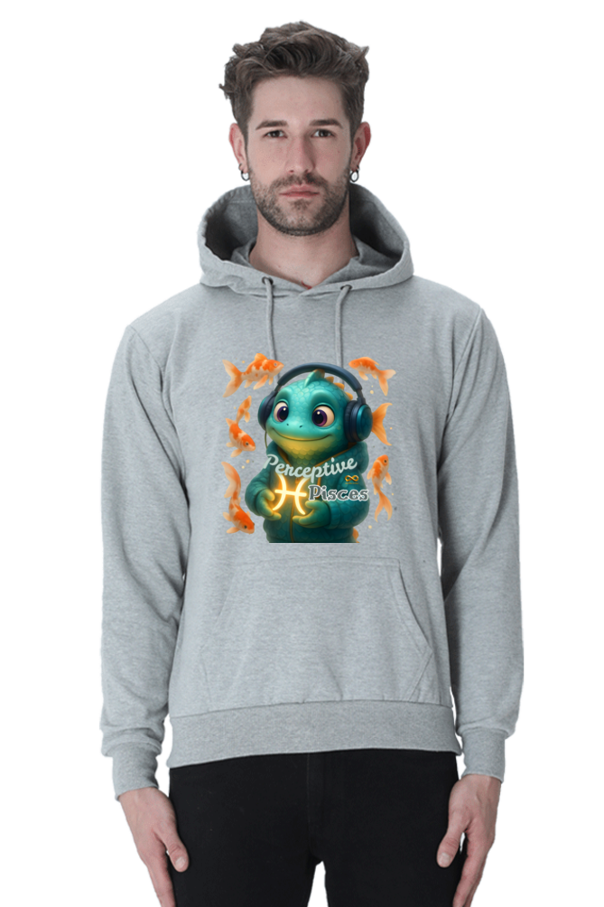 Perceptive Pisces Men's Hoodie