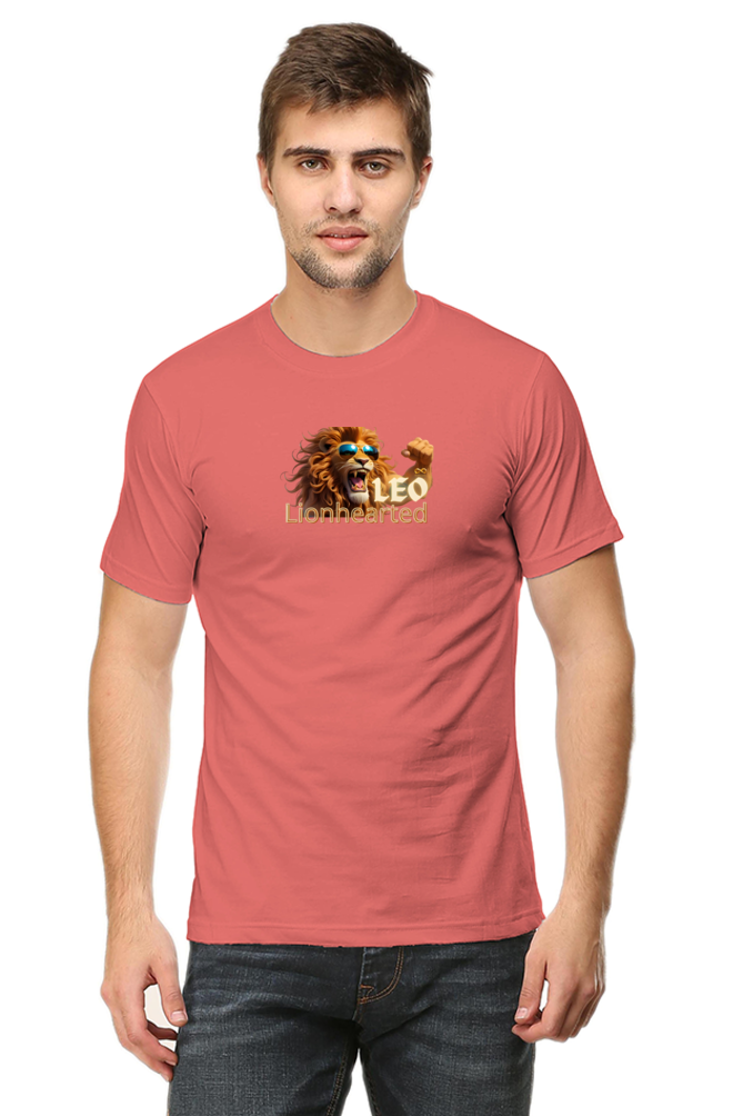 Lionhearted Leo Men's Classic Crew T-Shirt
