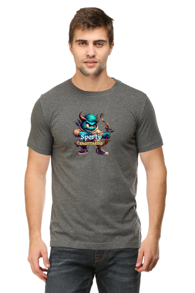 Sporty Sagittarius Men's Classic Crew T-Shirt