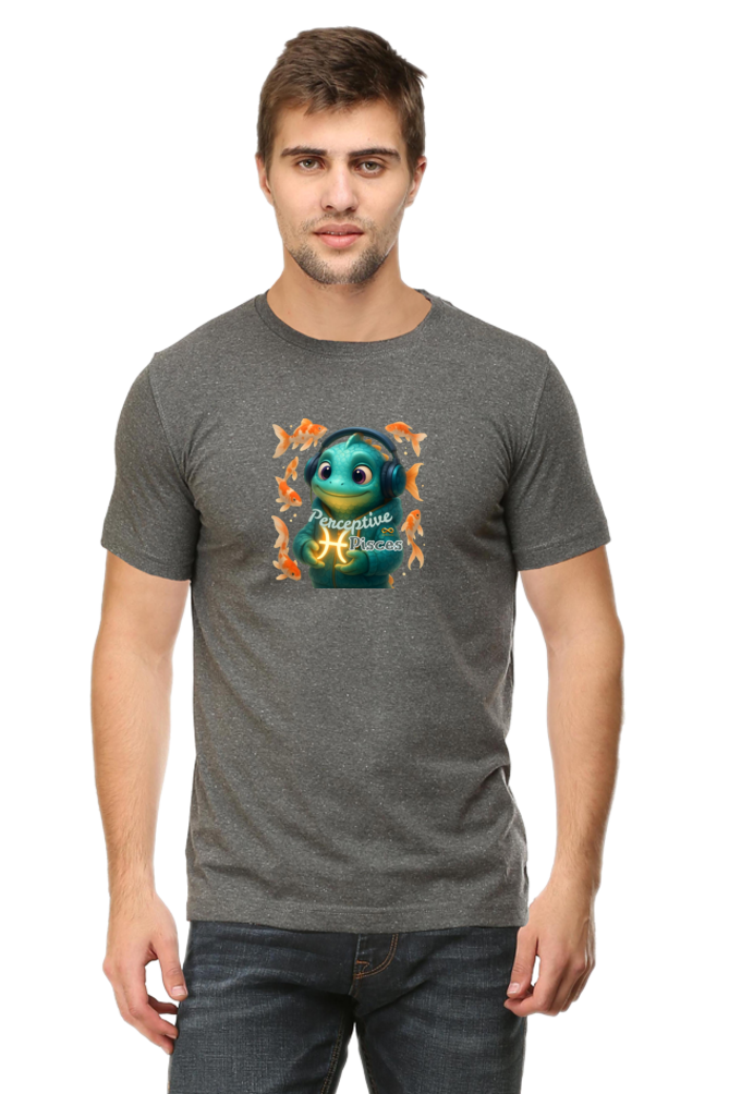 Perceptive Pisces Men's Classic Crew T-Shirt