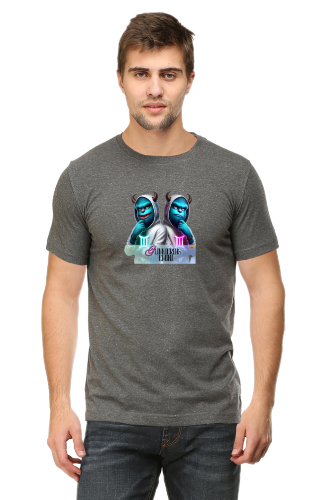 Glimmering Gemini Men's Classic Crew T-Shirt