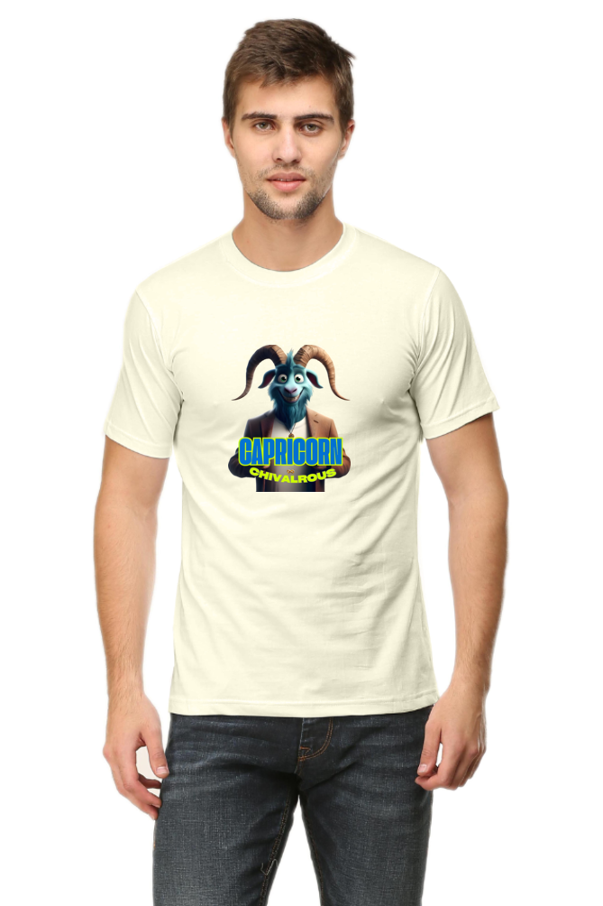 Chivalrous Capricorn Men's Classic Crew T-Shirt