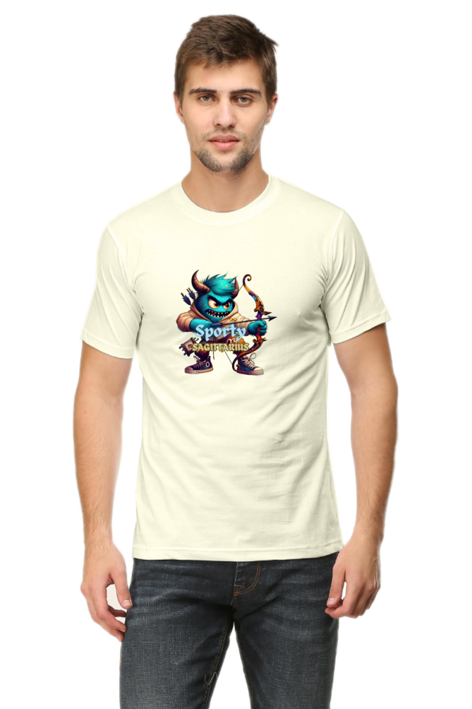 Sporty Sagittarius Men's Classic Crew T-Shirt