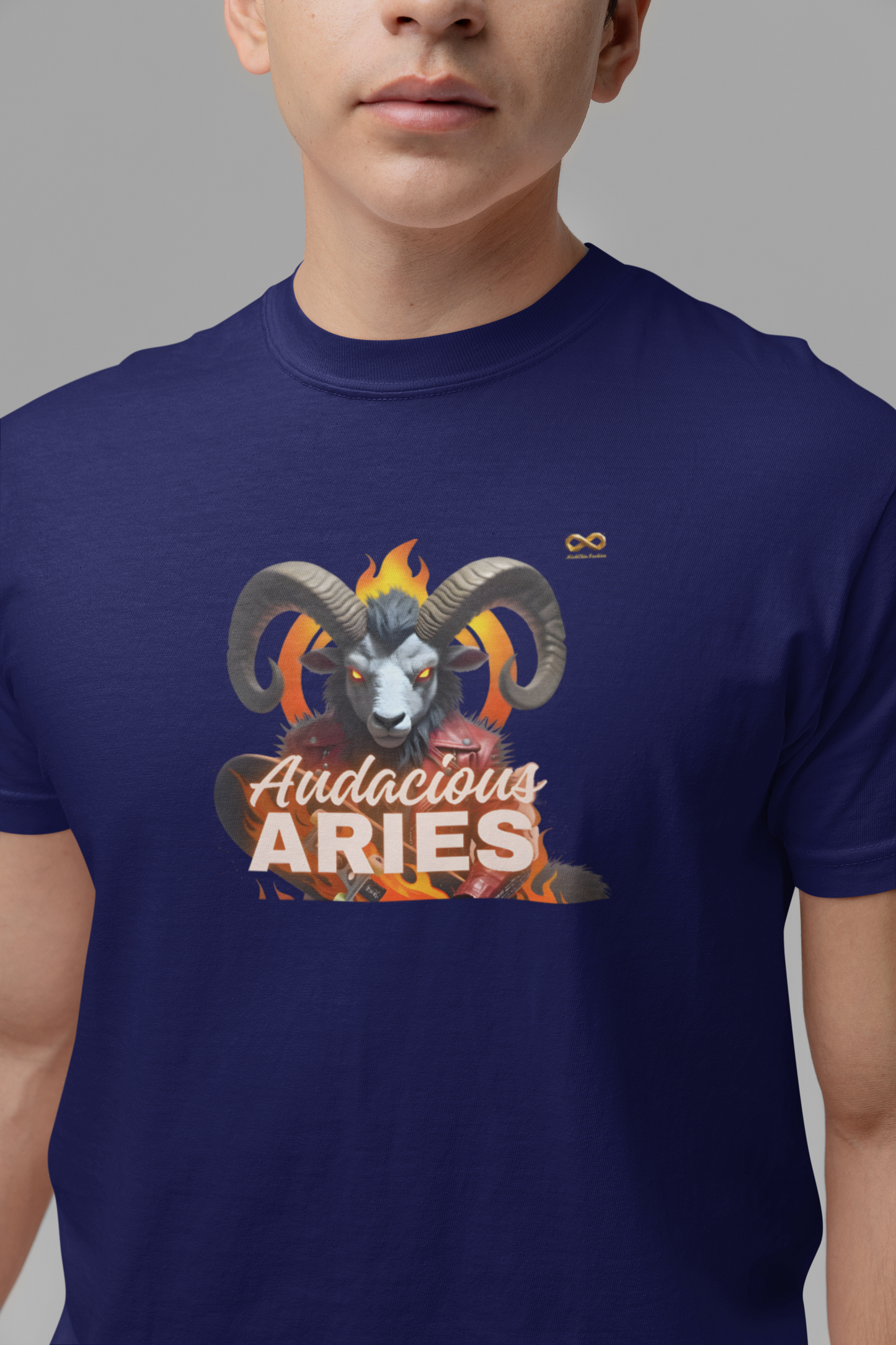 Audacious Aries Men's Crew T-Shirt