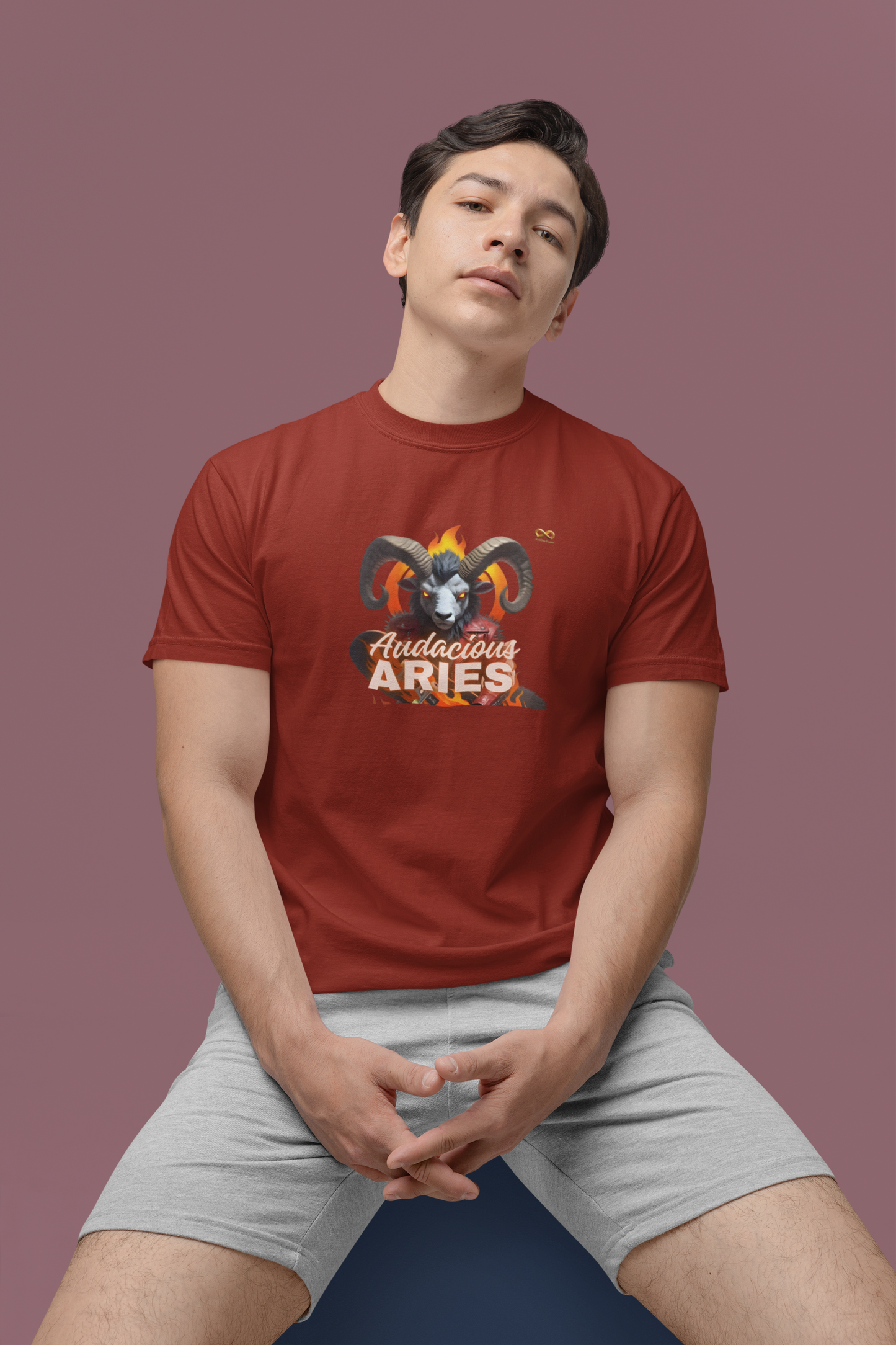 Audacious Aries Men's Crew T-Shirt