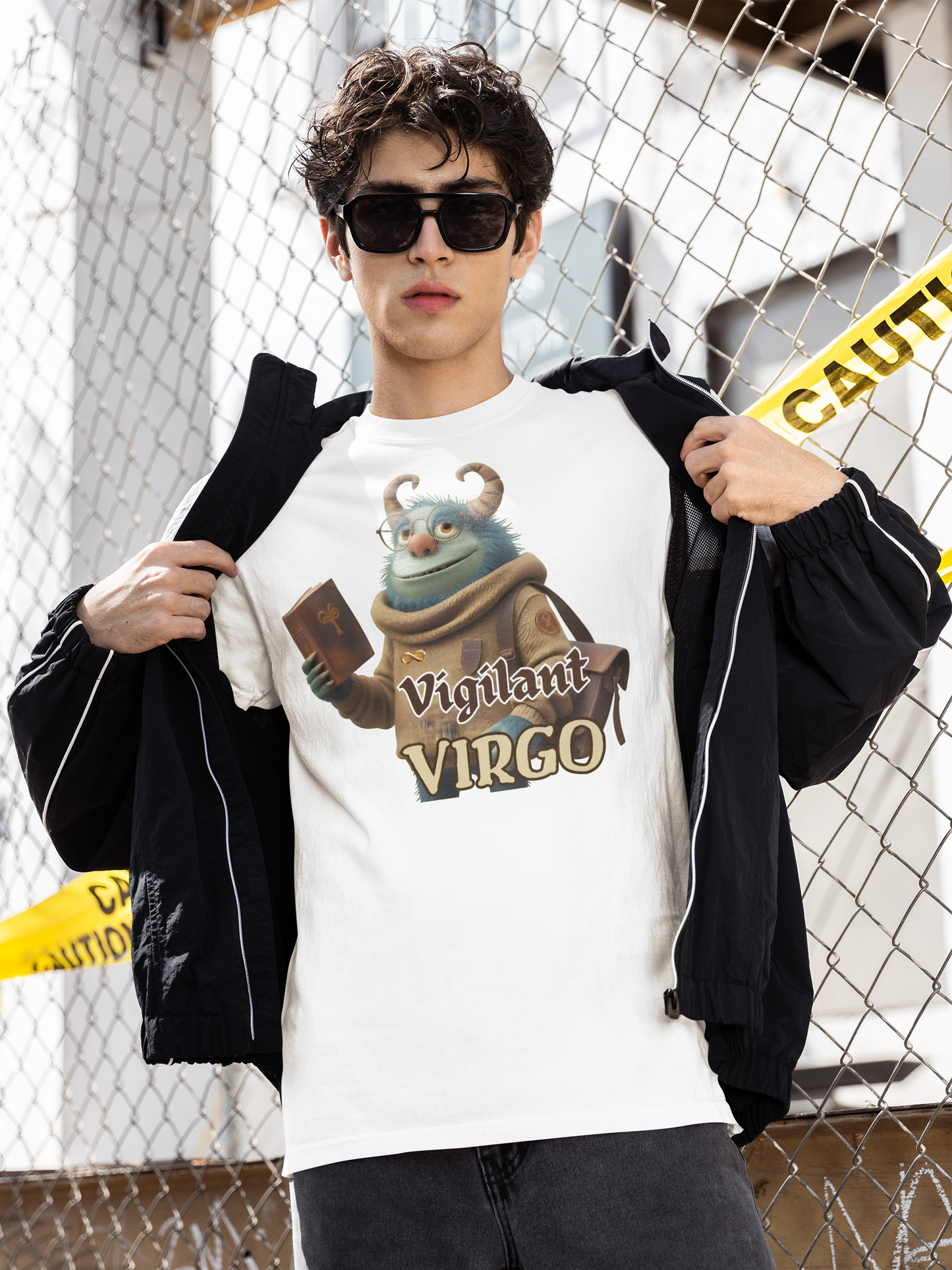 Vigilant Virgo Men's Classic Crew T-Shirt