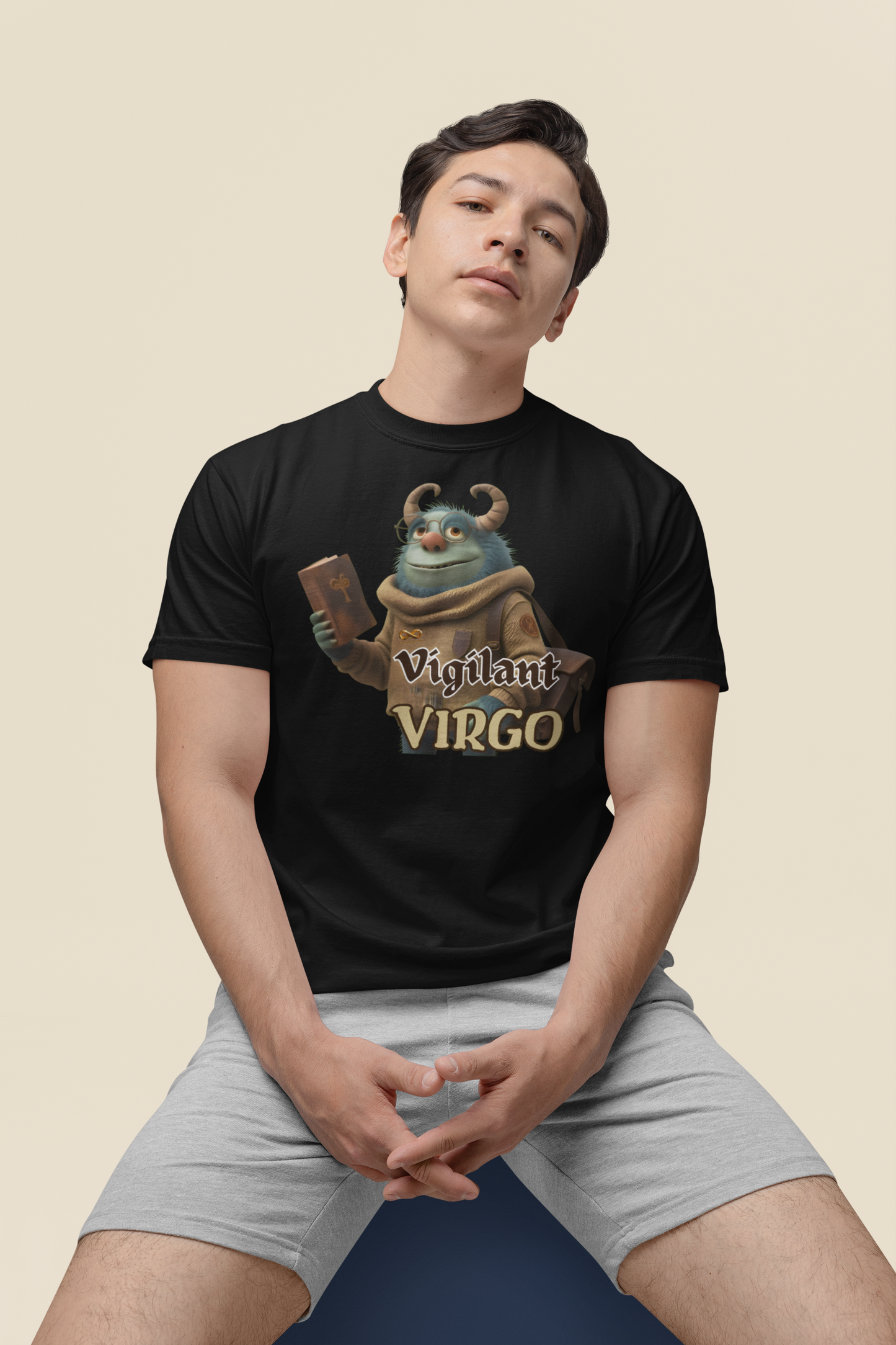 Vigilant Virgo Men's Classic Crew T-Shirt