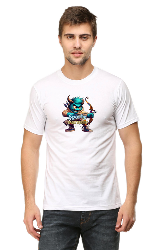 Sporty Sagittarius Men's Classic Crew T-Shirt