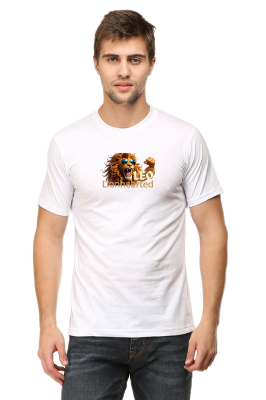 Lionhearted Leo Men's Classic Crew T-Shirt
