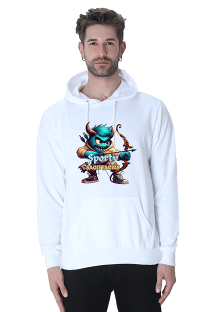 Sporty Sagittarius Men's Hoodie