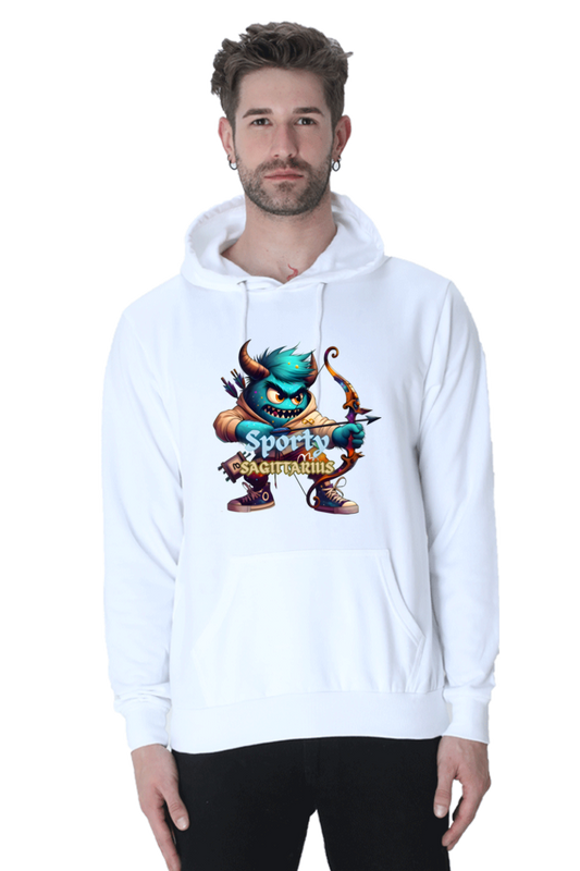 Sporty Sagittarius Men's Hoodie