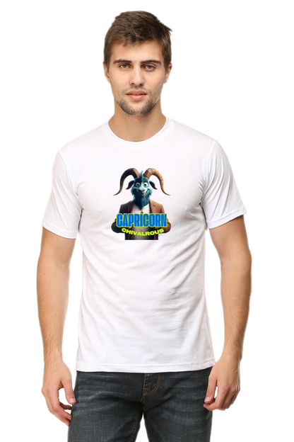 Chivalrous Capricorn Men's Classic Crew T-Shirt