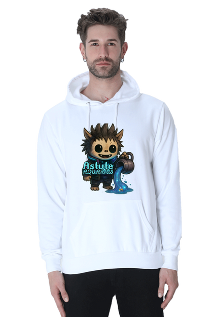 Astute Aquarius Men's Hoodie