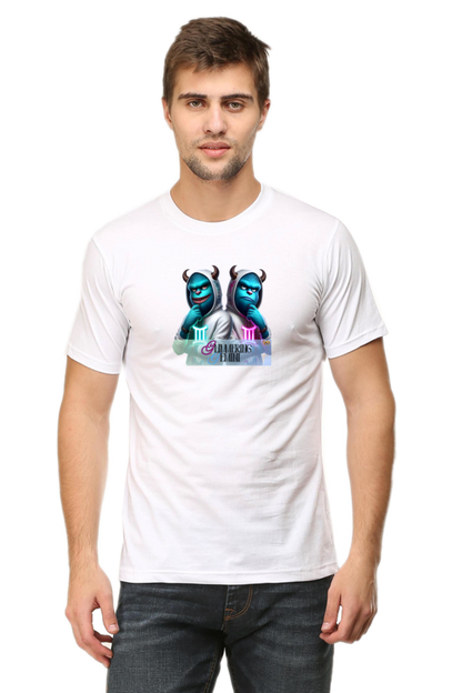 Glimmering Gemini Men's Classic Crew T-Shirt