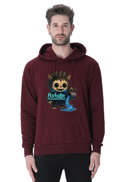 Astute Aquarius Men's Hoodie