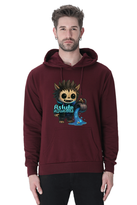 Astute Aquarius Men's Hoodie