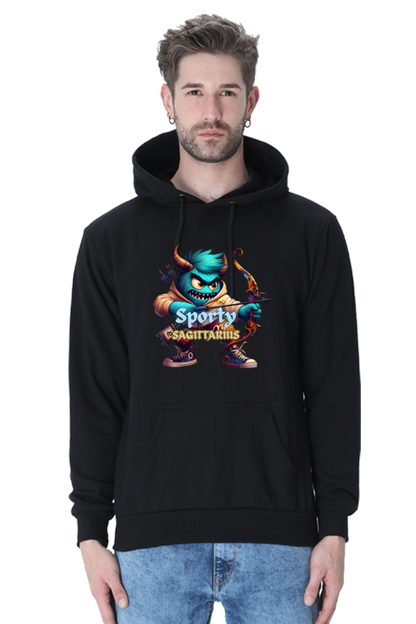 Sporty Sagittarius Men's Hoodie
