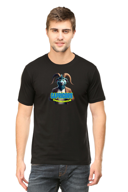 Chivalrous Capricorn Men's Classic Crew T-Shirt