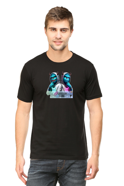 Glimmering Gemini Men's Classic Crew T-Shirt