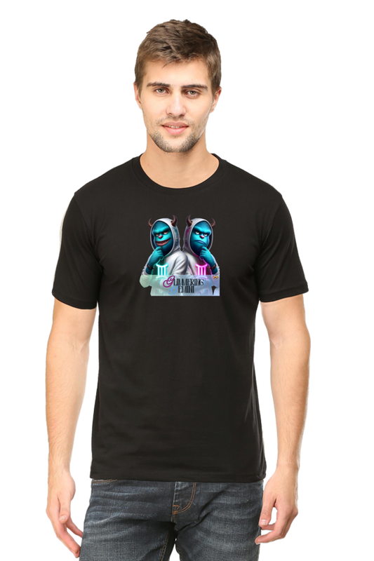 Glimmering Gemini Men's Classic Crew T-Shirt