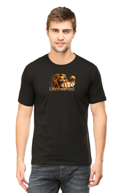 Lionhearted Leo Men's Classic Crew T-Shirt