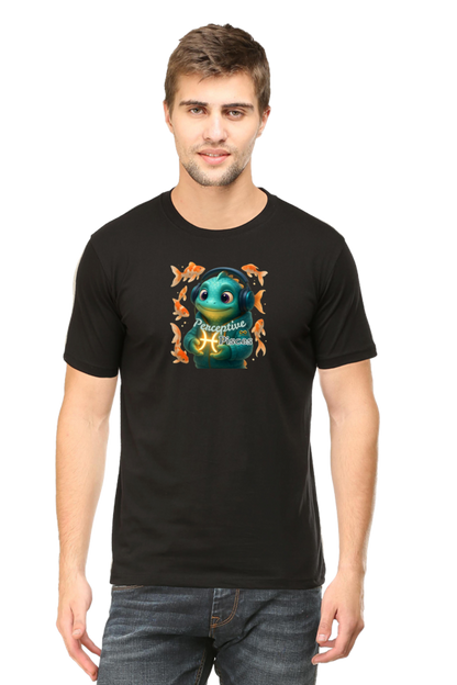 Perceptive Pisces Men's Classic Crew T-Shirt