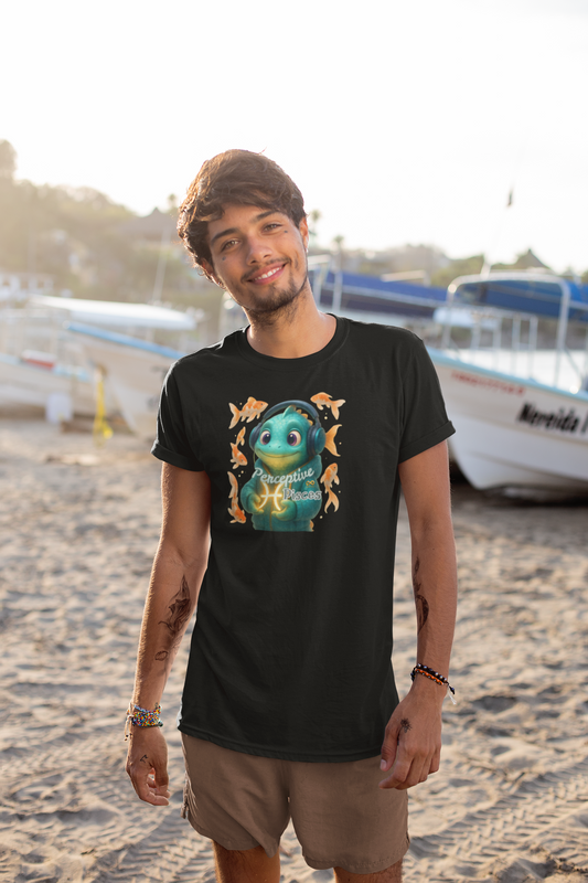 Perceptive Pisces Men's Classic Crew T-Shirt