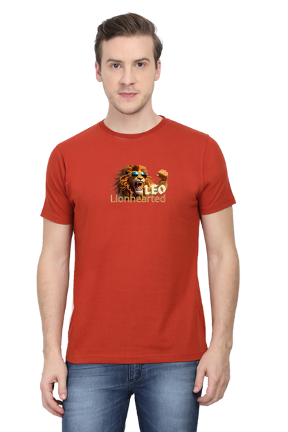 Lionhearted Leo Men's Classic Crew T-Shirt