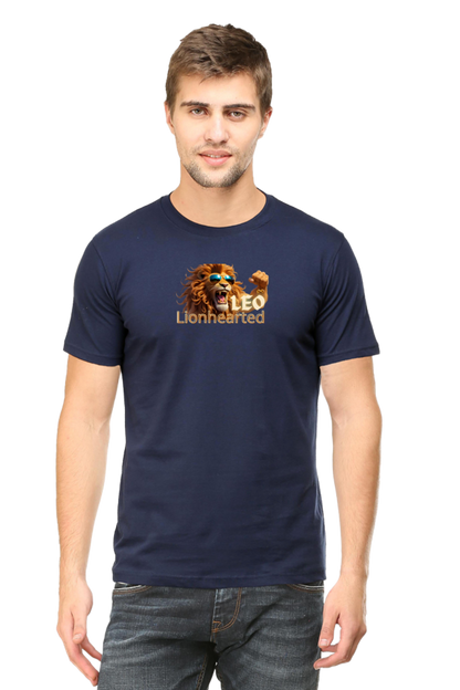 Lionhearted Leo Men's Classic Crew T-Shirt