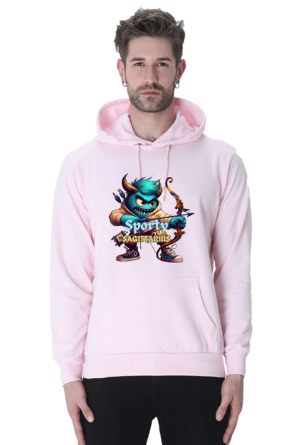 Sporty Sagittarius Men's Hoodie