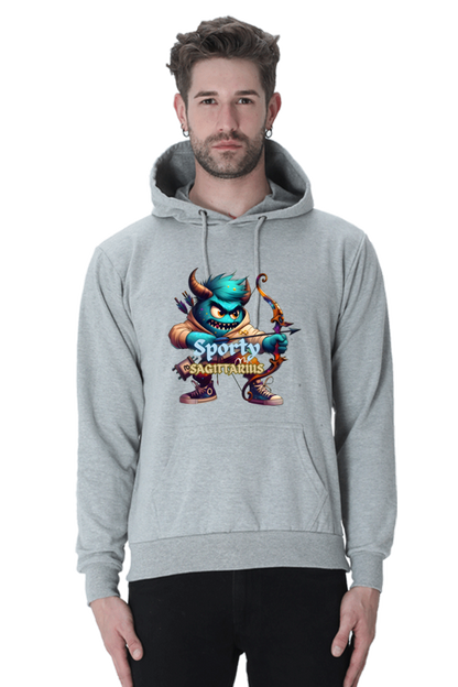 Sporty Sagittarius Men's Hoodie