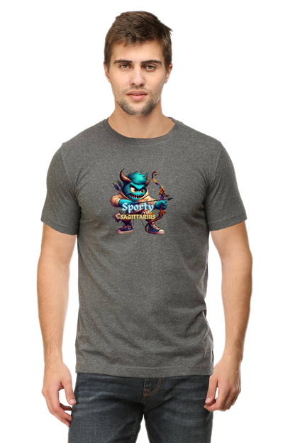 Sporty Sagittarius Men's Classic Crew T-Shirt