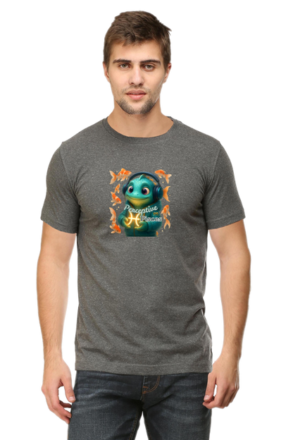 Perceptive Pisces Men's Classic Crew T-Shirt