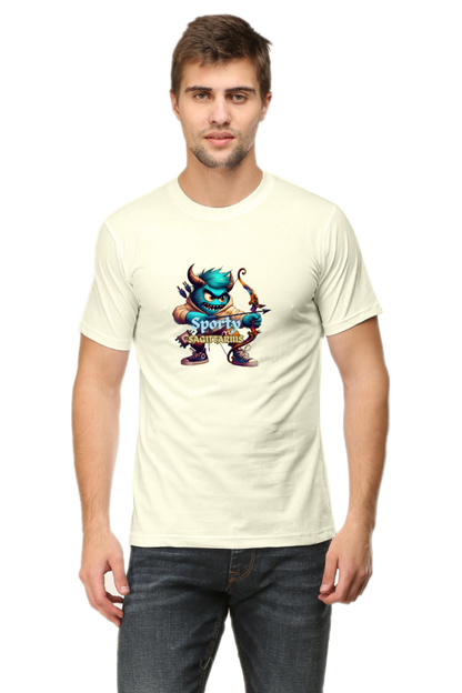 Sporty Sagittarius Men's Classic Crew T-Shirt