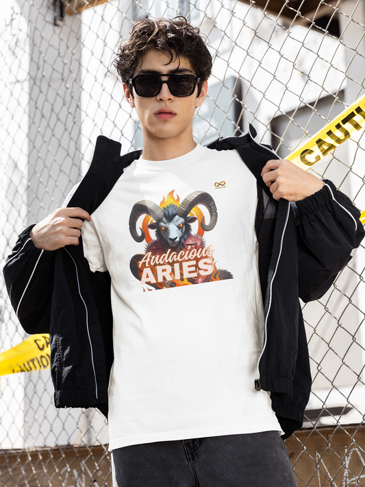 Audacious Aries Men's Crew T-Shirt